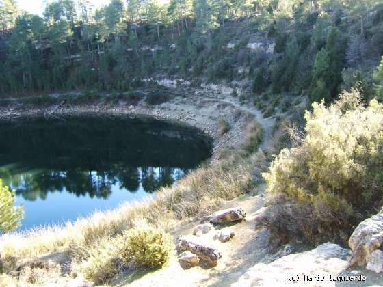 Cañada del Hoyo: Lagunas de origen kárstico