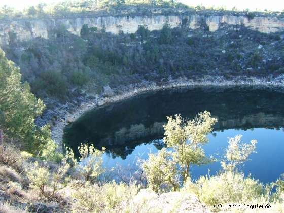 Cañada del Hoyo: Lagunas de origen kárstico