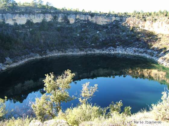 Cañada del Hoyo: Lagunas de origen kárstico