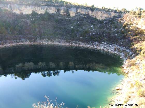 Cañada del Hoyo: Lagunas de origen kárstico