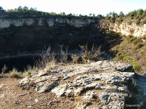 Cañada del Hoyo: Lagunas de origen kárstico