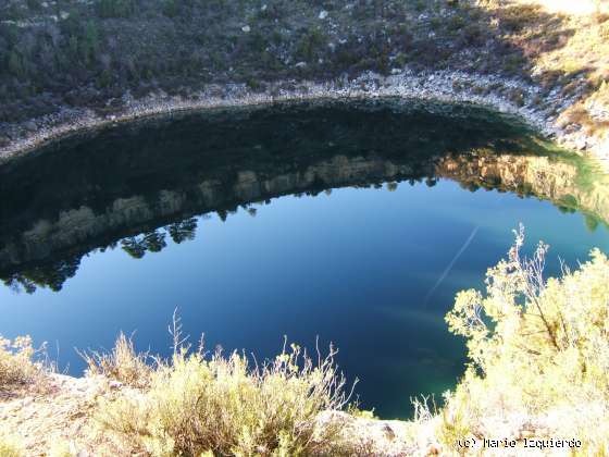 Cañada del Hoyo: Lagunas de origen kárstico