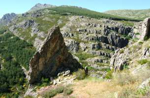 Valverde de los Arroyos: Anticlinorio de Galve