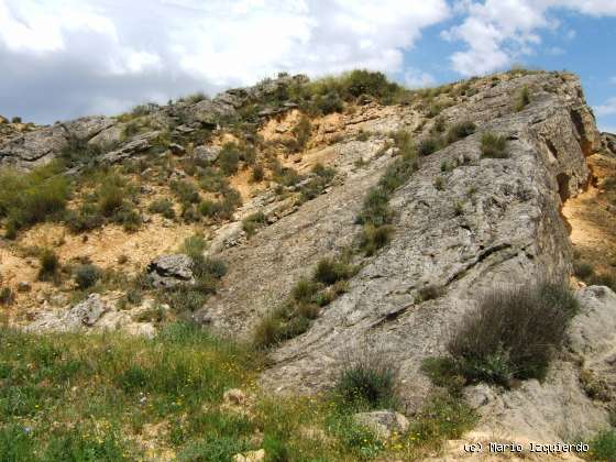 Huete: Alternancia de areniscas y arcillas