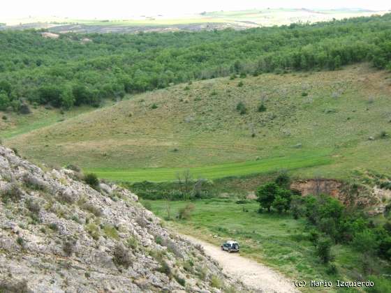 Jabalera: Sierra de Altomira - depresión Intermedia