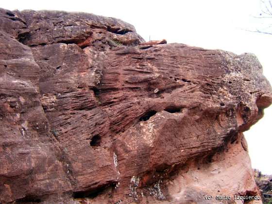 Riba de Saelices: Estratifición cruzada