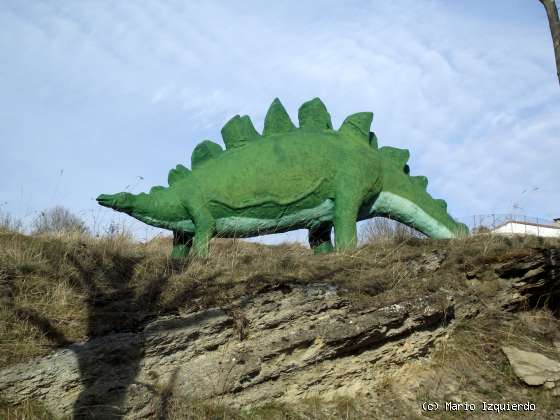 Santa Cruz de Yanguas: Icnofósiles de ornitópodos (iguanodóntido