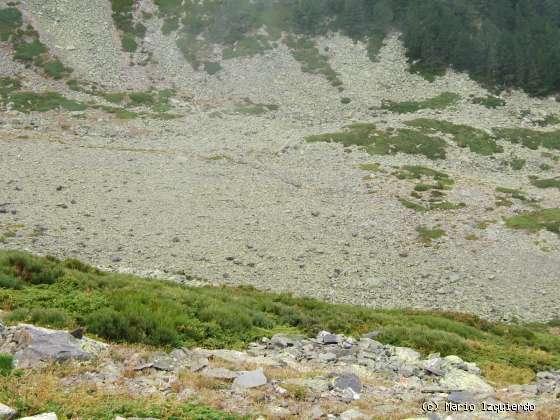 Moncayo: Morrena glaciar